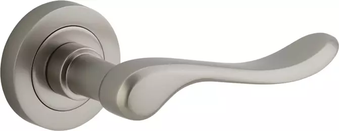 Stirling Lever - Round Rose Handle Set - SN
