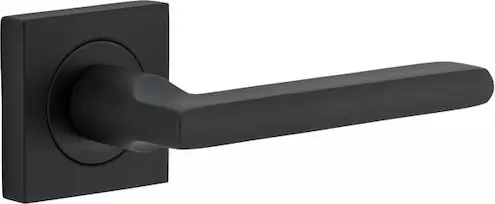 Baltimore Lever - Square Rose Handle Set - MB