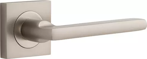 Baltimore Lever - Square Rose Handle Set - SN