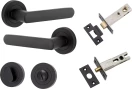 Osaka Lever - Round Rose Privacy Set - MB