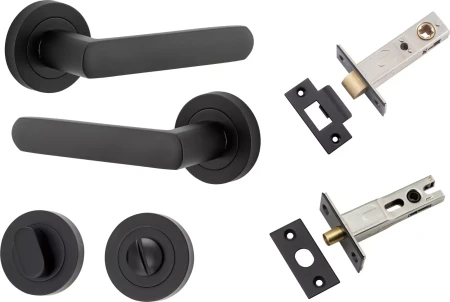 Osaka Lever - Round Rose Privacy Set - MB