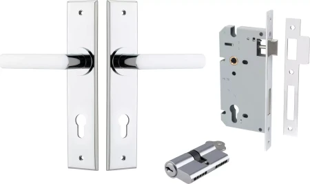 Osaka Lever - Chamfered Entrance Set - Key / Key - CP