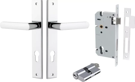 Osaka Lever - Rectangular Entrance Set - Key / Key - CP