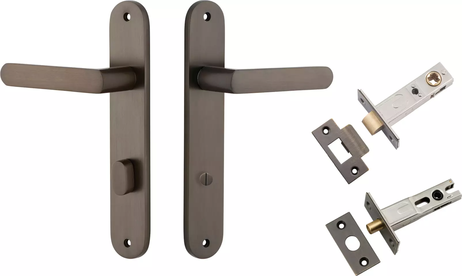 Osaka Lever - Oval Privacy Set - SB