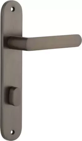Osaka Lever - Oval Privacy Pair - SB