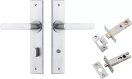 Osaka Lever - Chamfered Privacy Set - SC