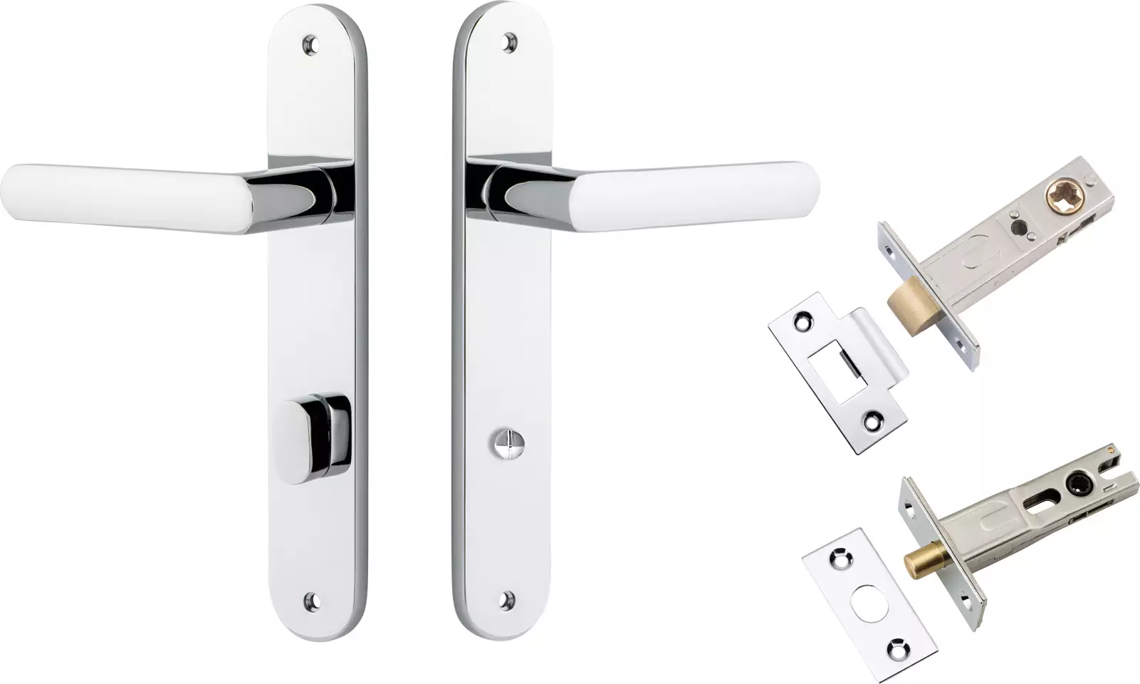 Osaka Lever - Oval Privacy Set - CP