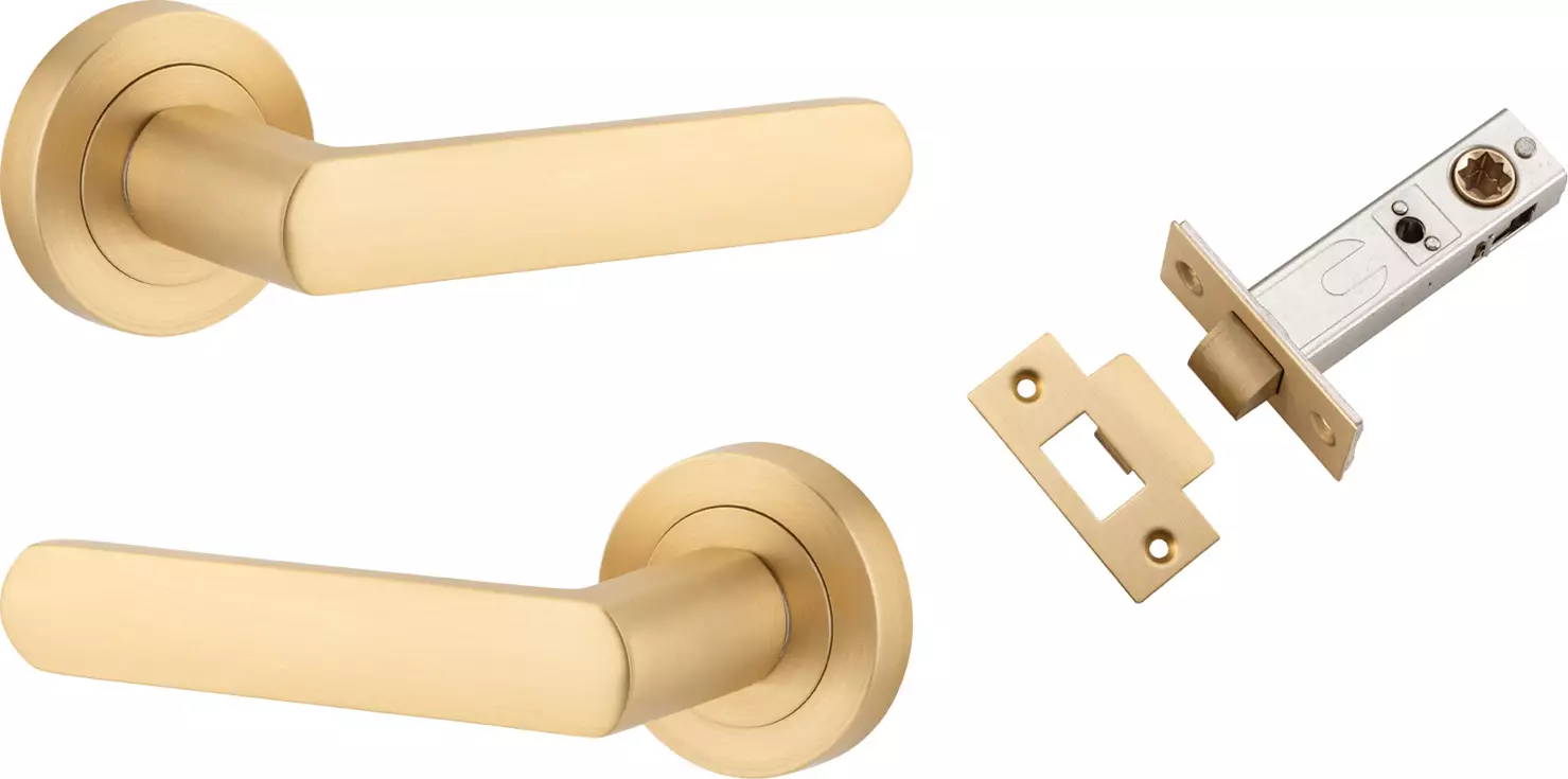 Osaka Lever - Round Rose Passage Set - BB