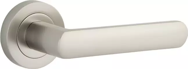 Osaka Lever - Round Rose Handle Set - SN