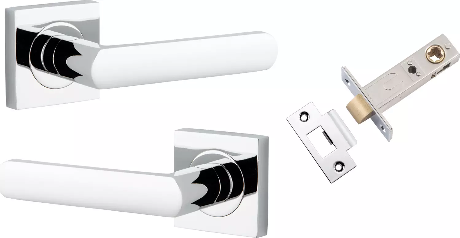 Osaka Lever - Square Rose Passage Set - CP