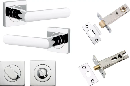 Osaka Lever - Square Rose Privacy Set - CP