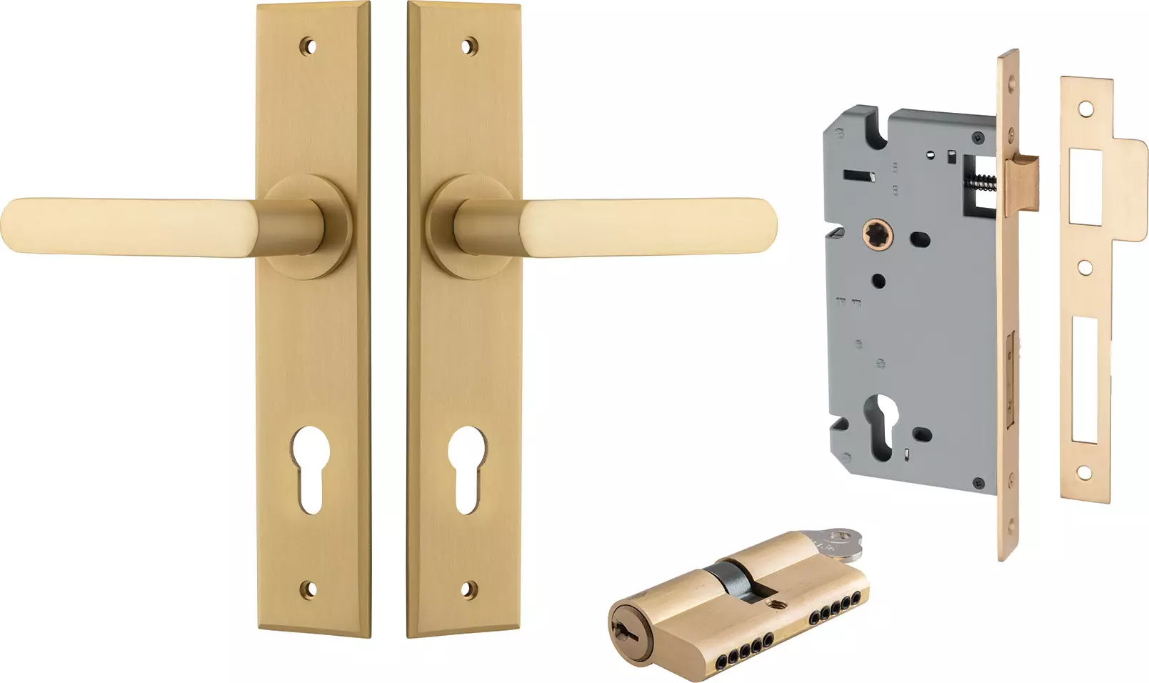 Osaka Lever - Chamfered Entrance Set - Key / Key - BB