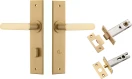 Osaka Lever - Chamfered Privacy Set - BB