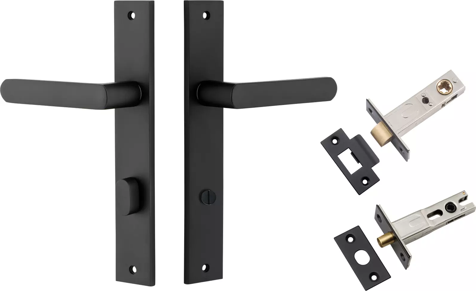 Osaka Lever - Rectangular Privacy Set - MB