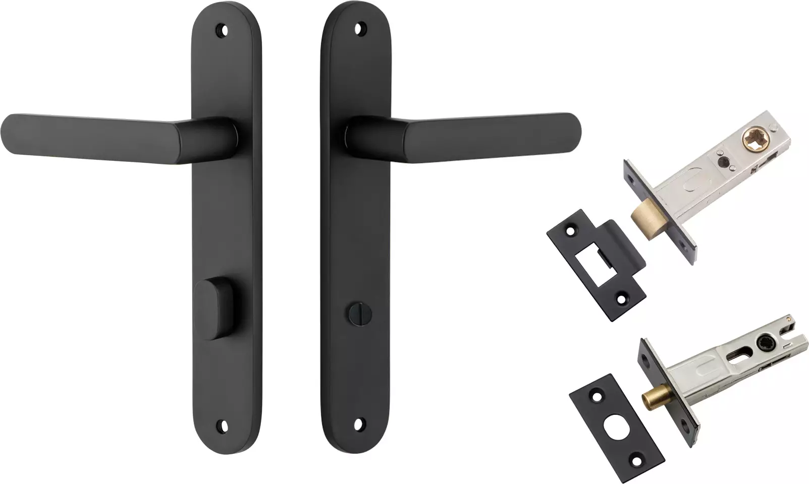 Osaka Lever - Oval Privacy Set - MB