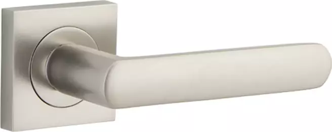 Osaka Lever - Square Rose Handle Set - SN