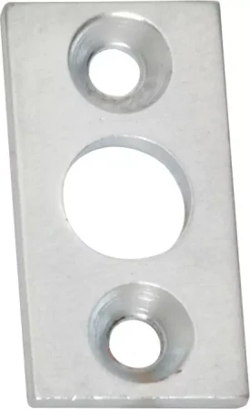 Barrel Bolt 25 x 13mm Flat Plate Keeper - SC
