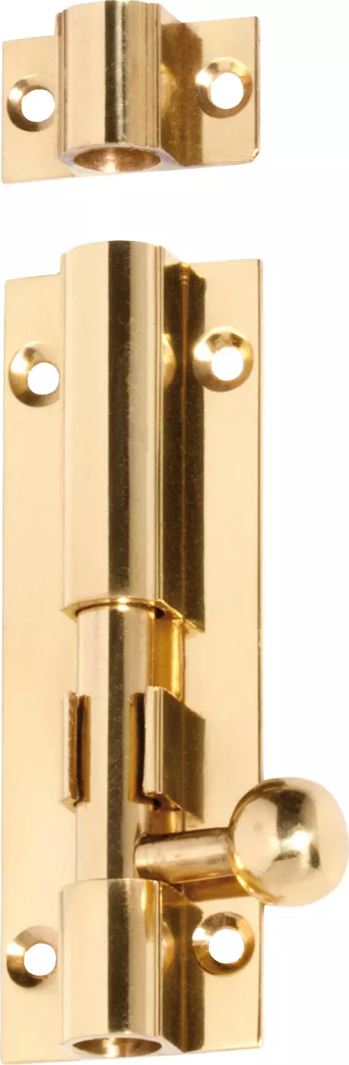 7.5mm - Barrel Bolt - 75 x 25mm - PB