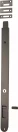 Locking Flush Bolt - 400mm - SB