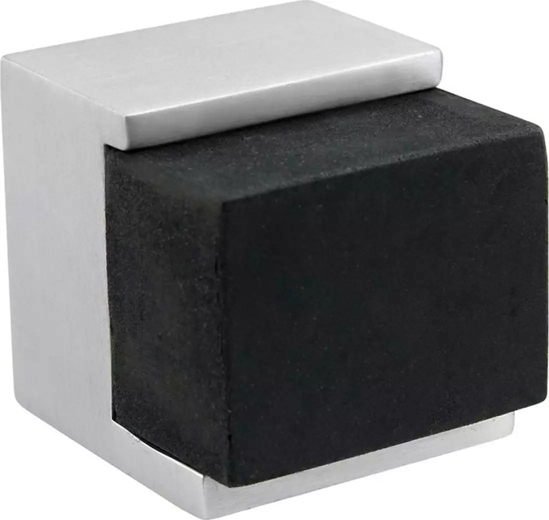 38mm Square Doorstop - Floor Mount