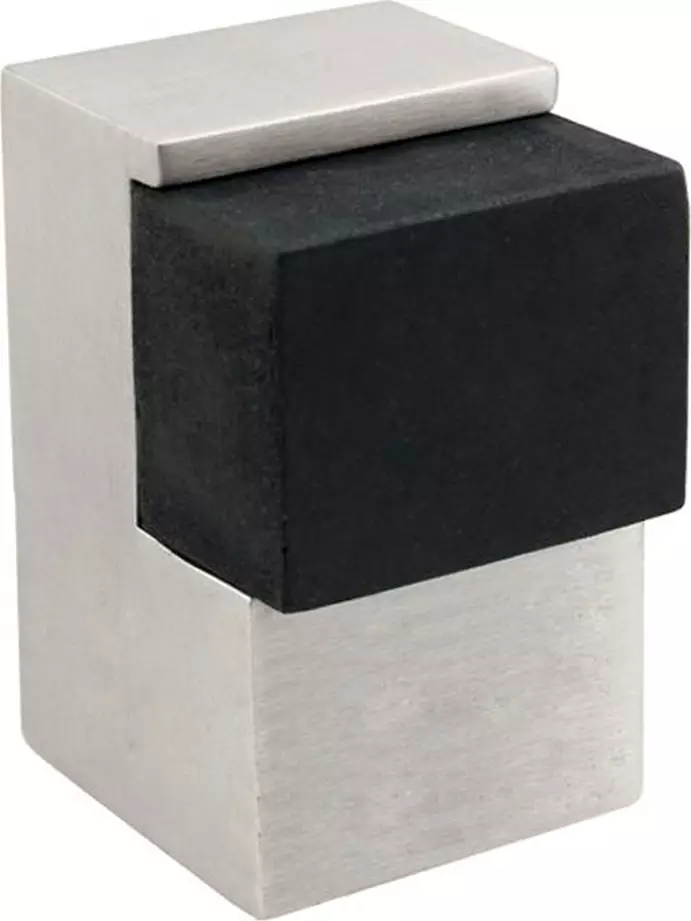60mm Square Doorstop - Floor Mount