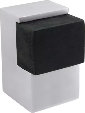 60mm Square Doorstop Floor Mount - PC