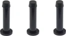 85mm Doorstop Concealed Skirting Fix 3pk - BLK