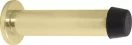 85mm Doorstop Concealed Skirting Fix - Brass - PB