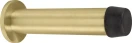 85mm Doorstop Concealed Skirting Fix - Brass - MSB