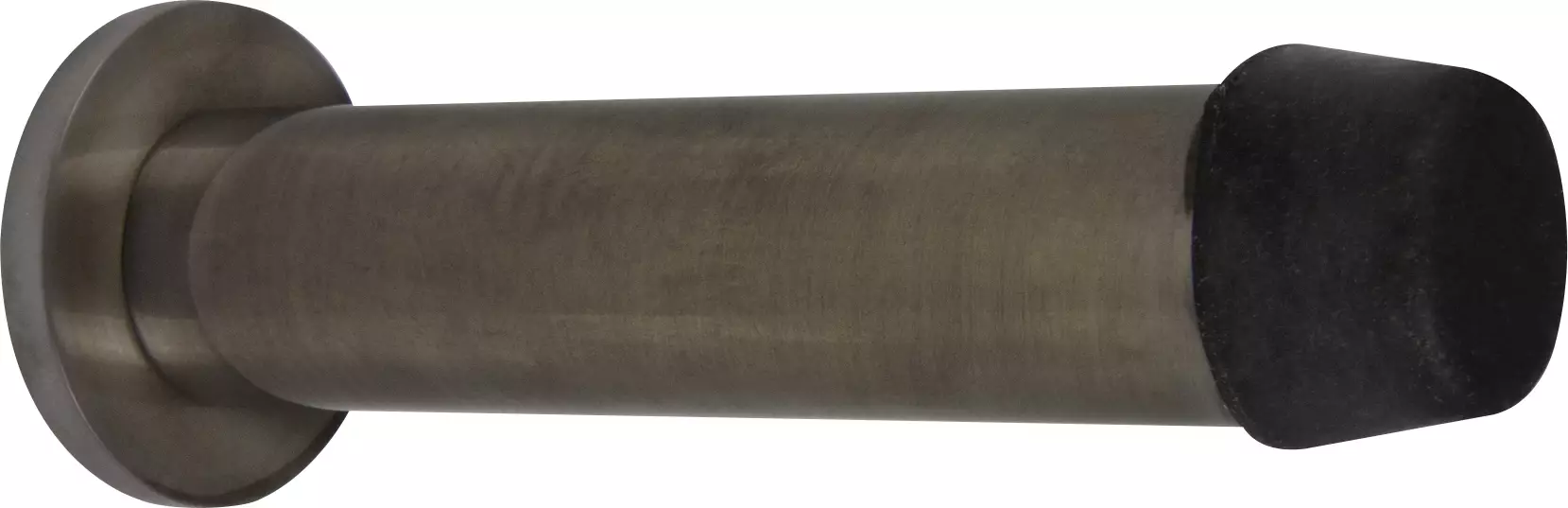 85mm Doorstop Concealed Skirting Fix - Brass - NB