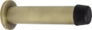 85mm Doorstop Concealed Skirting Fix - Brass - RB