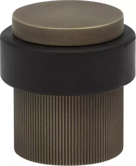 38mm Doorstop - Floor Mount - Linear Knurl