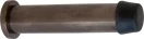 85mm Skirting Doorstop Slimline - Brass - AB