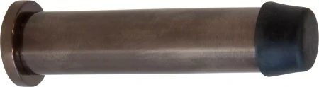 85mm Skirting Doorstop Slimline - Brass - AB