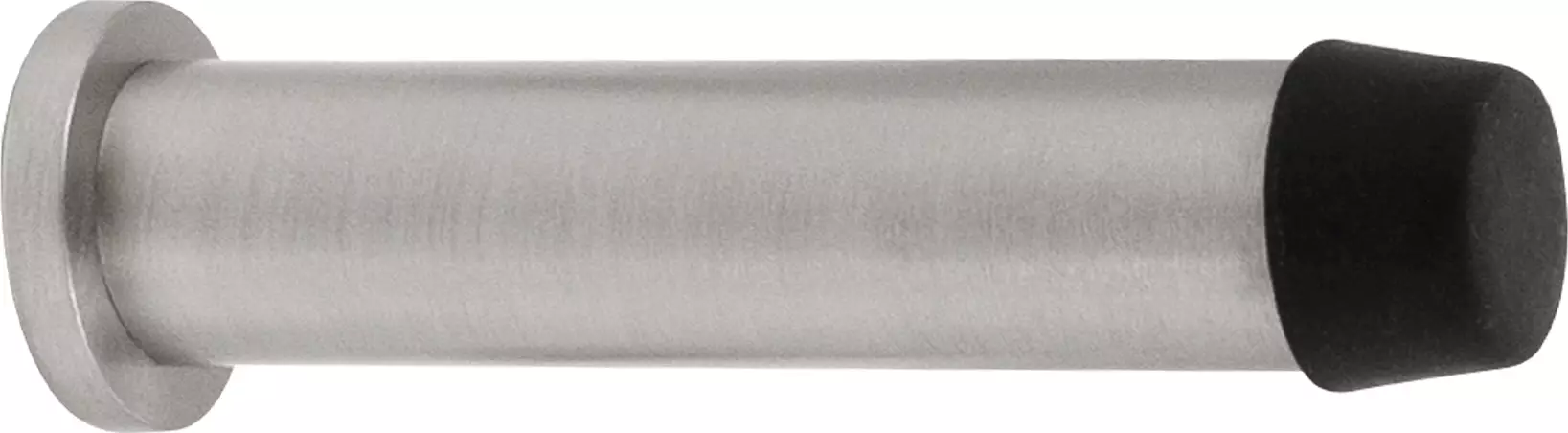 85mm Skirting Doorstop Slimline - Brass - PC