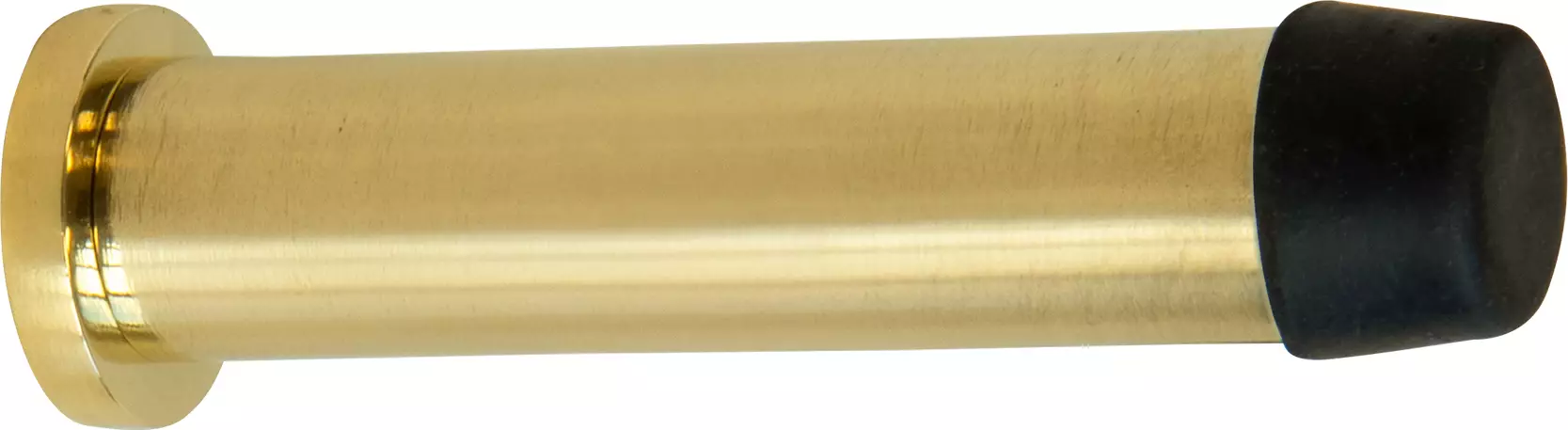 85mm Skirting Doorstop Slimline - Brass - UB