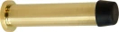 85mm Skirting Doorstop Slimline - Brass - UB