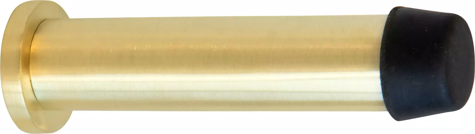 85mm Skirting Doorstop Slimline - Brass - USB