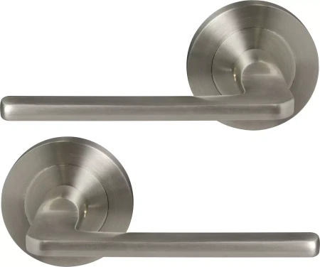 Chalet 64mm Large Rose Lever Set - BN