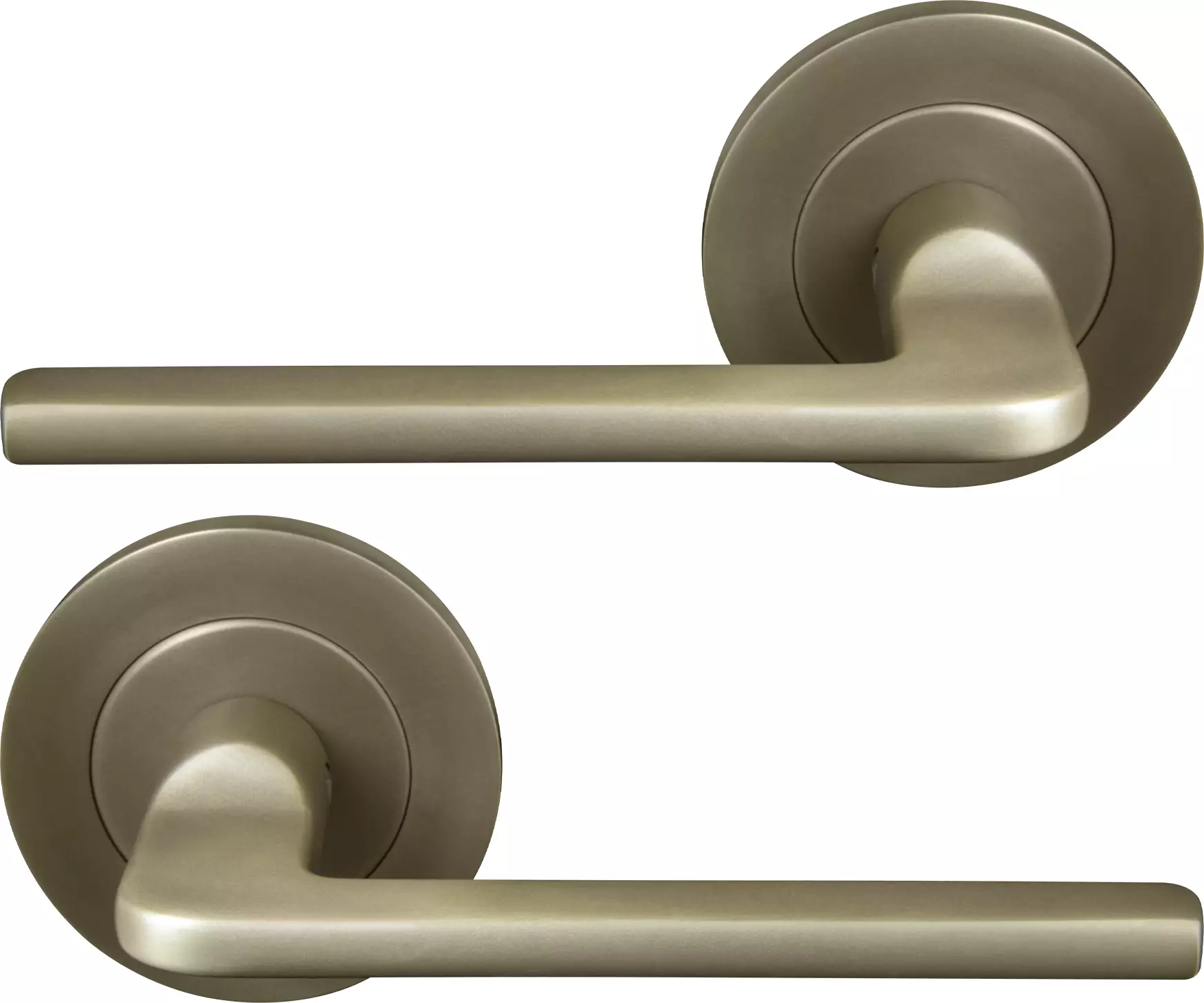 Chalet 64mm Large Rose Lever Set - RB