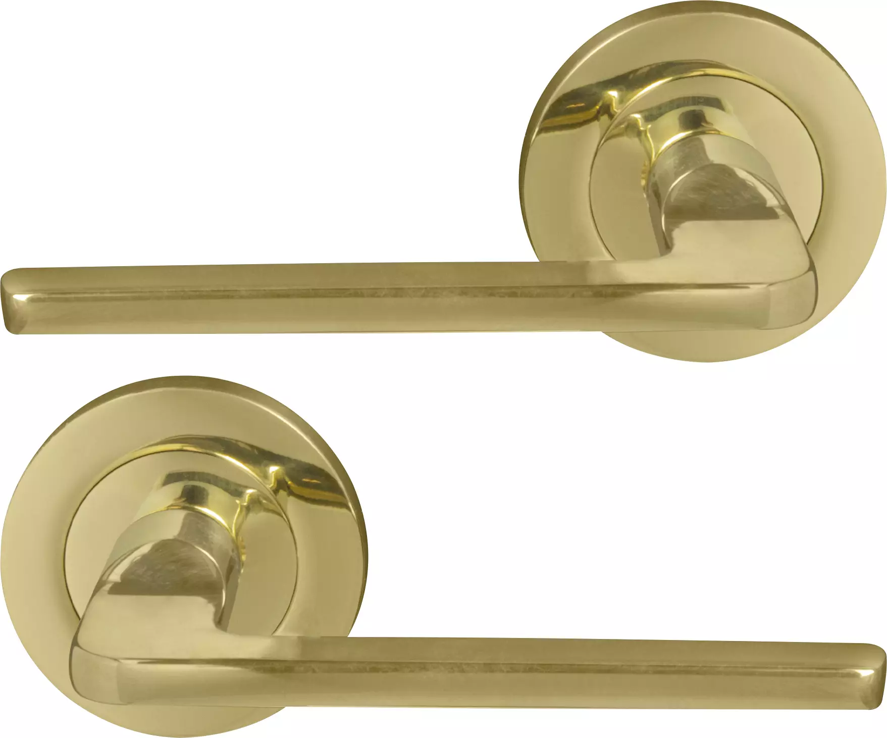 Chalet 64mm Large Rose Lever Set - UB