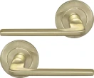 Chalet 64mm Large Rose Lever Set - USB