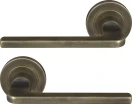 Chalet 52mm Round Rose Lever Set - ORB