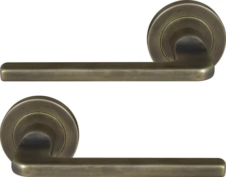 Chalet 52mm Round Rose Lever Set - ORB