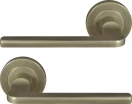 Chalet 52mm Round Rose Lever Set - RB
