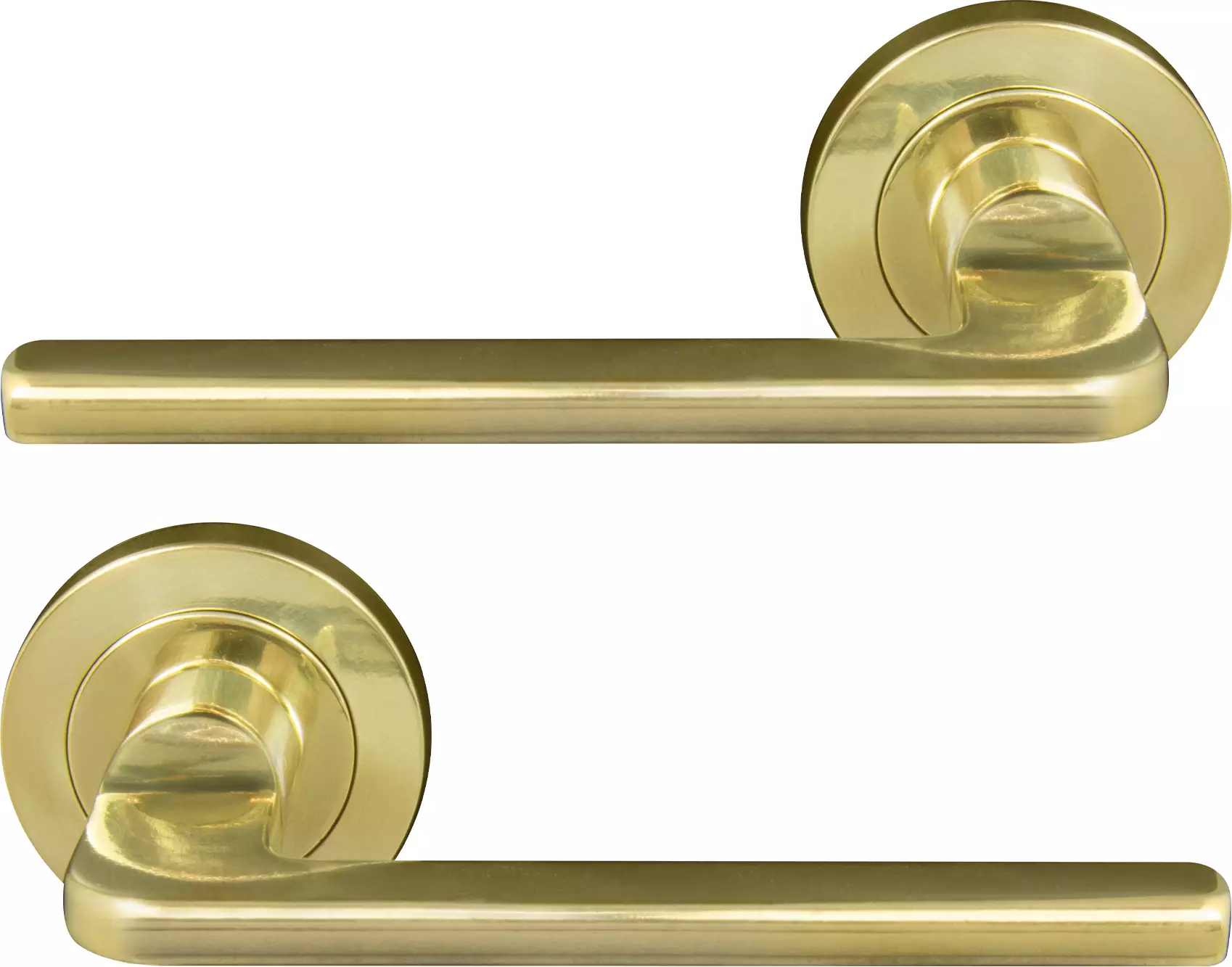 Chalet 52mm Round Rose Lever Set - UB