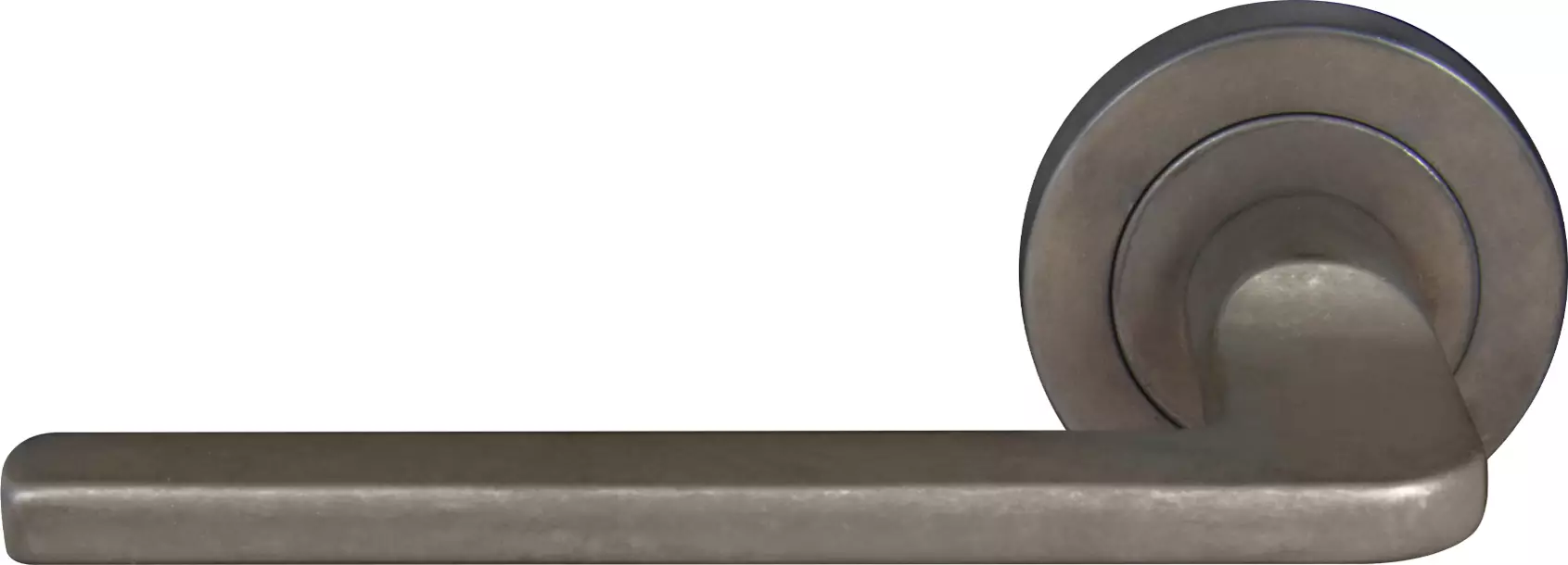 Chalet Round Rose Dummy Lever - NB