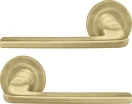 Chalet 52mm Round Rose Lever Set - MSB