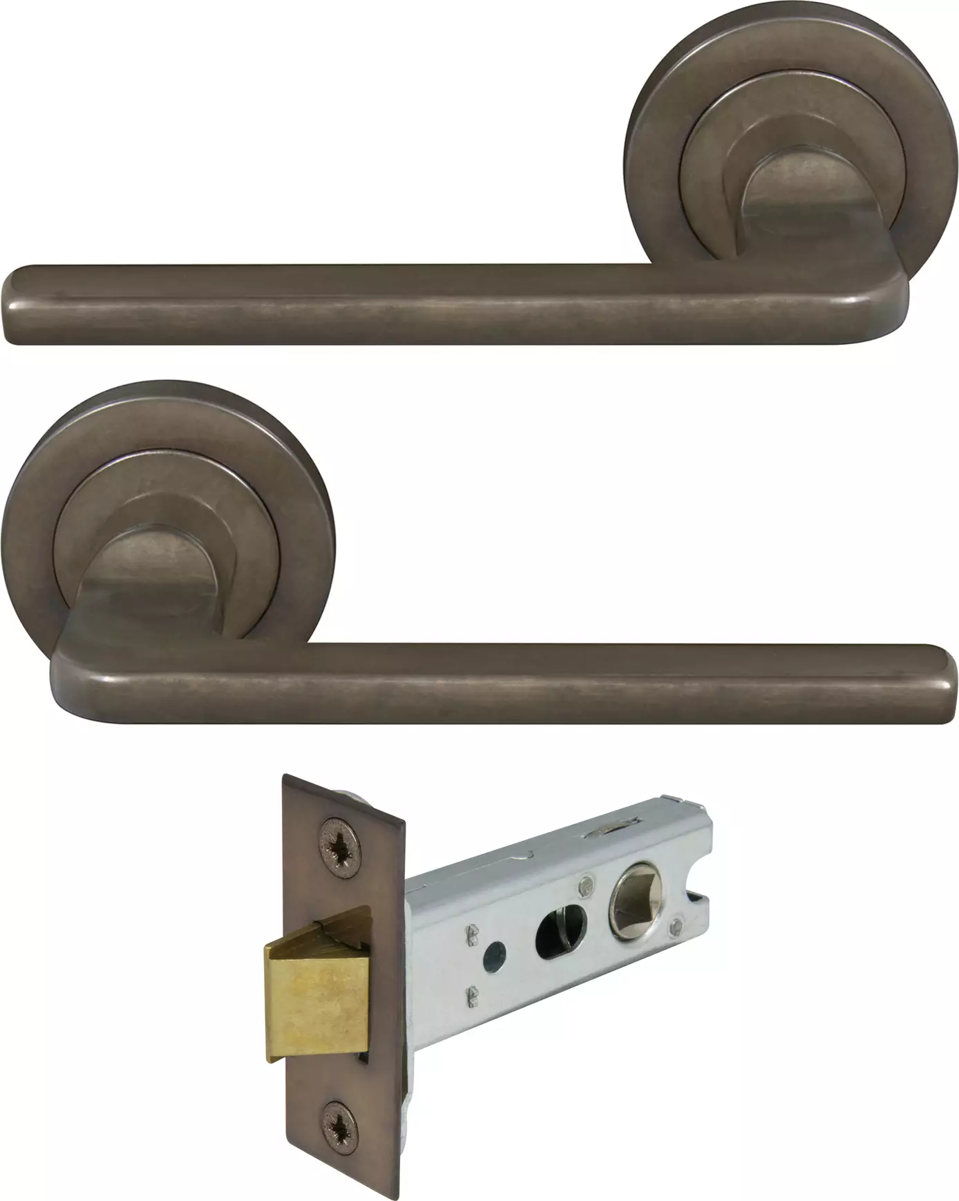 Chalet Round Rose Passage Set - AB