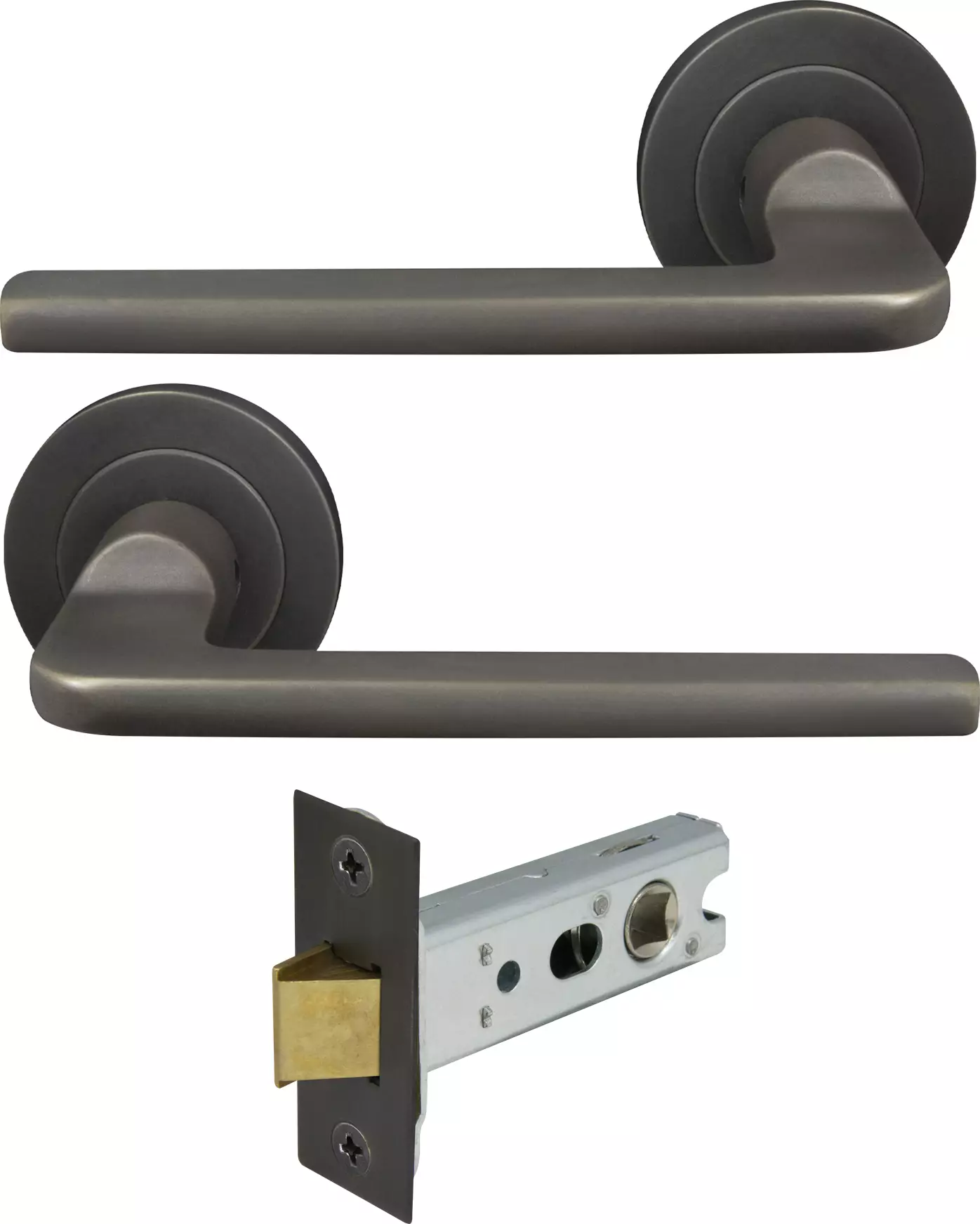 Chalet Round Rose Passage Set - DRB